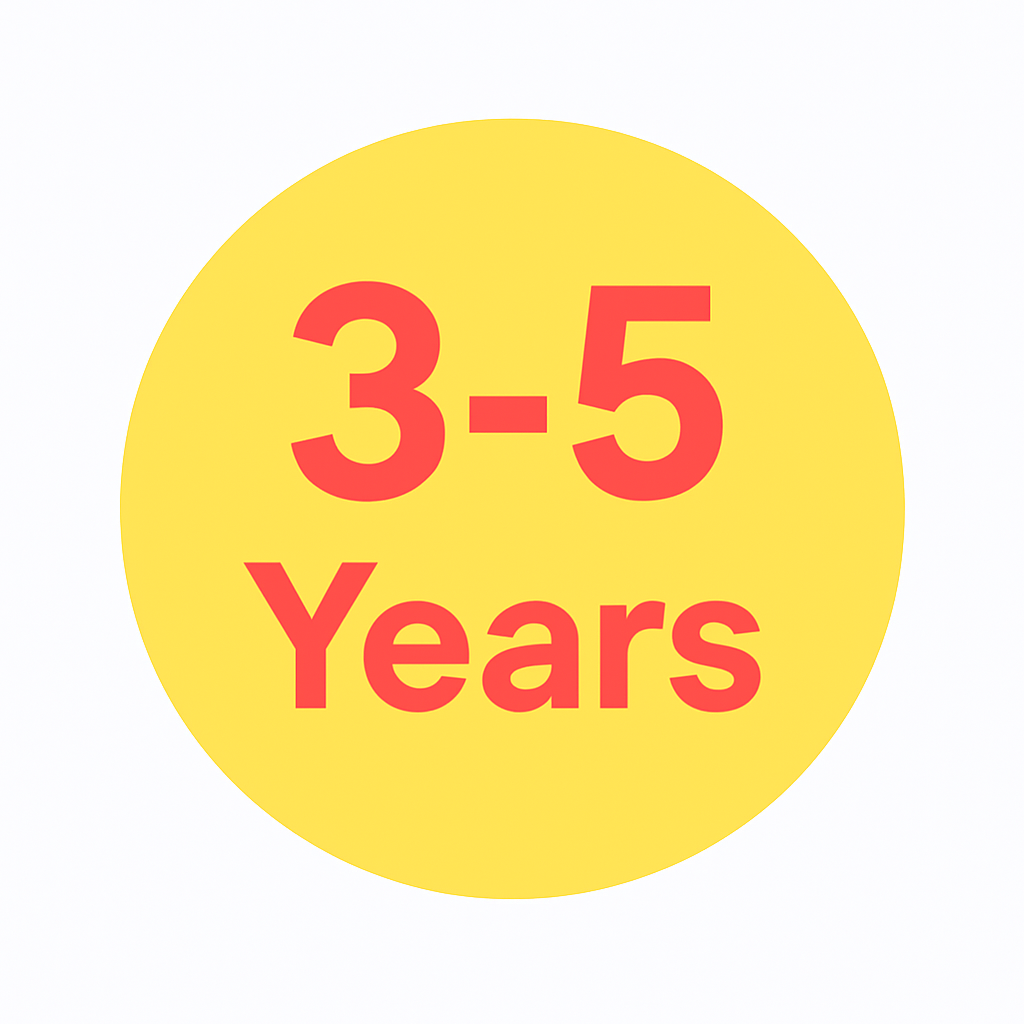 3-5 Years
