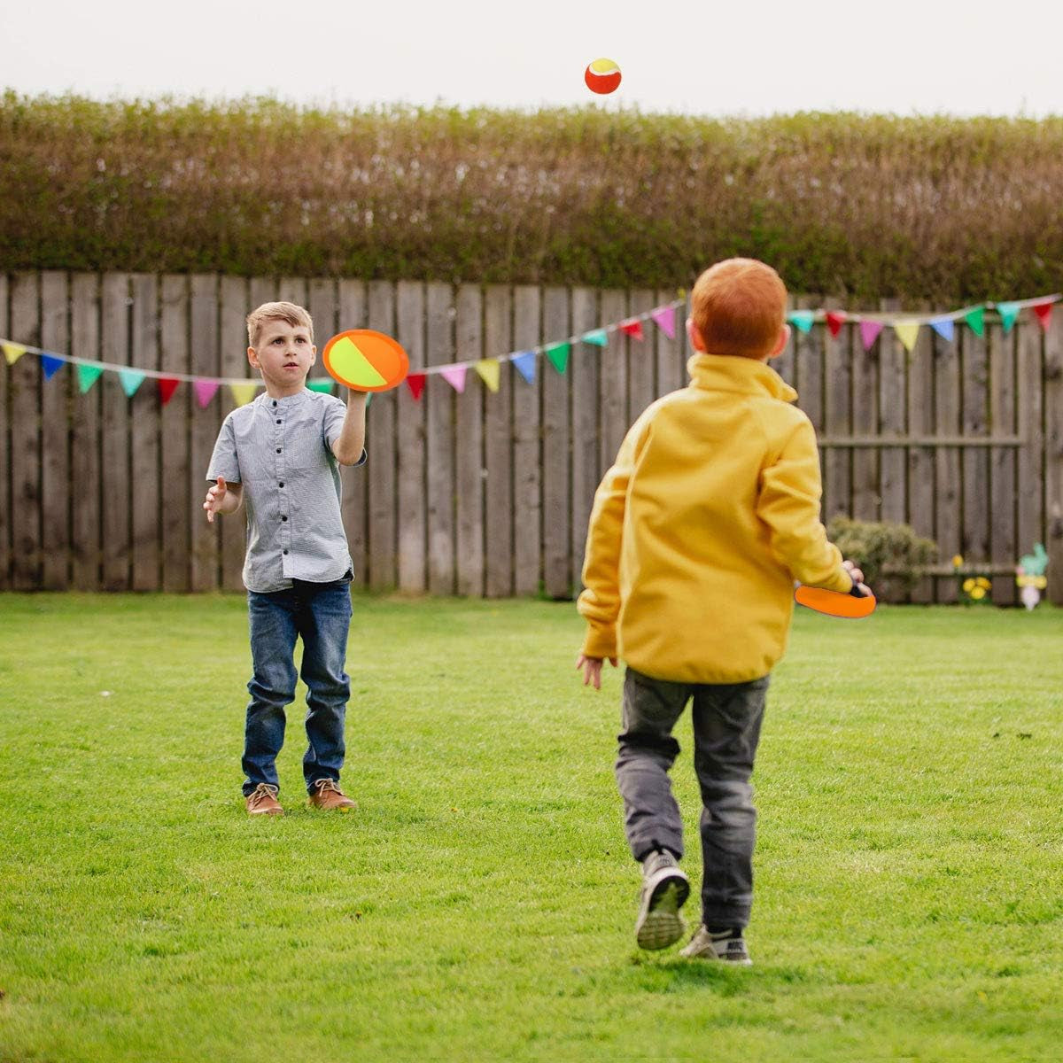 Sticky Ball Paddle Game – Toss & Catch Toy Set for Kids