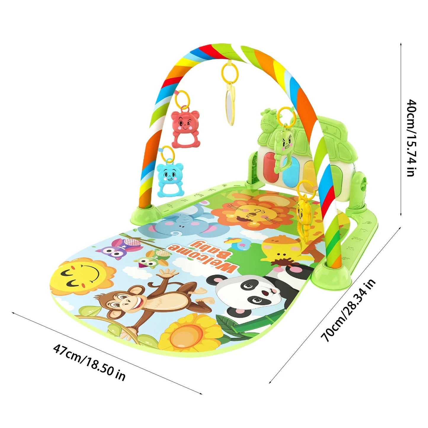 Musical Baby Activity Play Mat