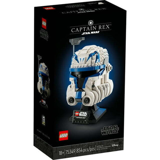 LEGO 75349 Star Wars Captain Rex Helmet – Display Model Building Kit Gift