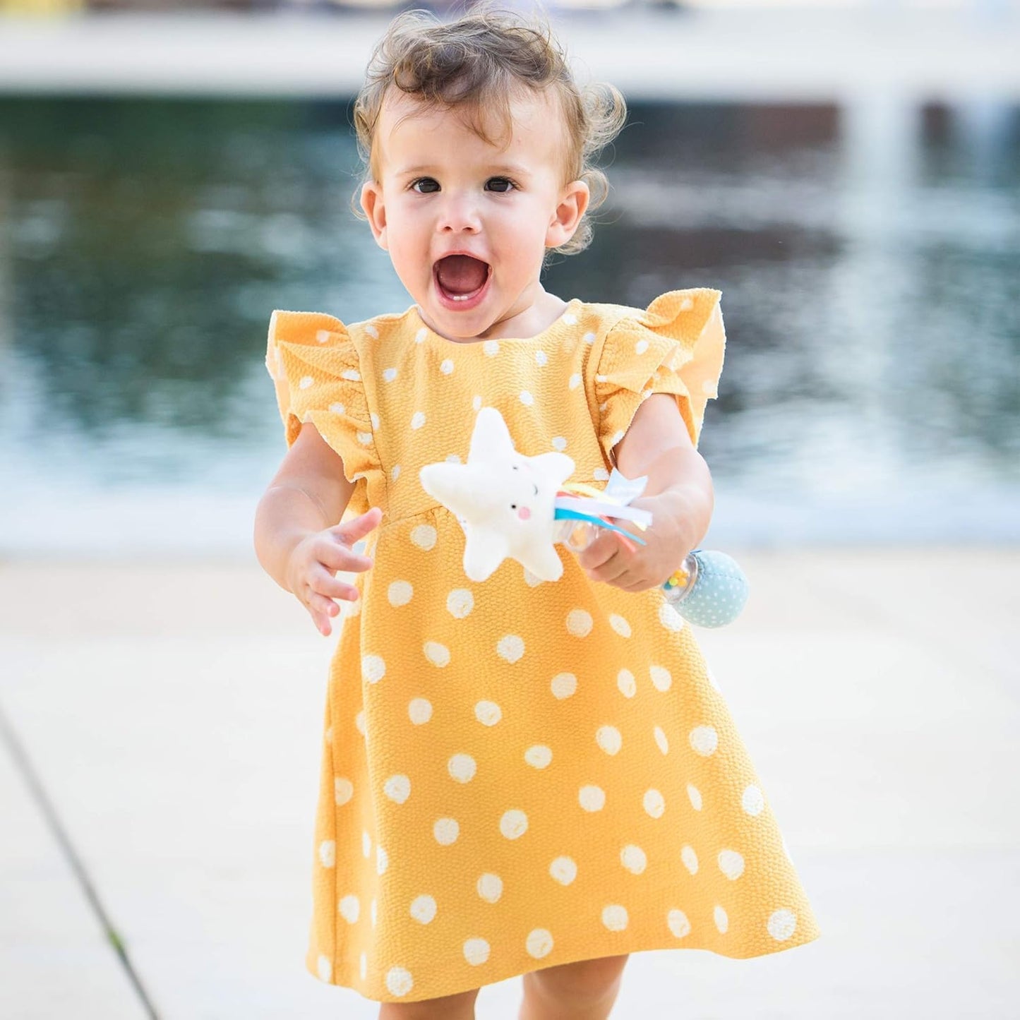 Star Rainstick Rattle – Musical Sensory Toy for Babies & Toddlers