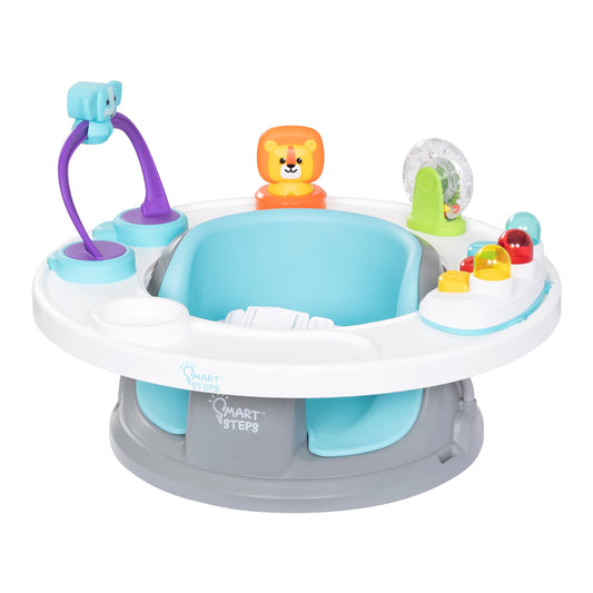 5-in-1 Explore N’ Play Booster Seat – Baby Activity Chair with Developmental Toys