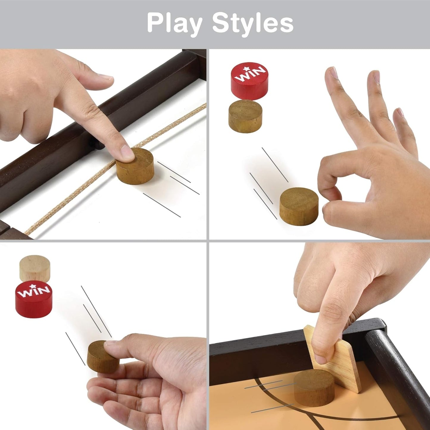 Big Shooz N TOZZ – Portable Wooden Board Games for Kids & Family Play