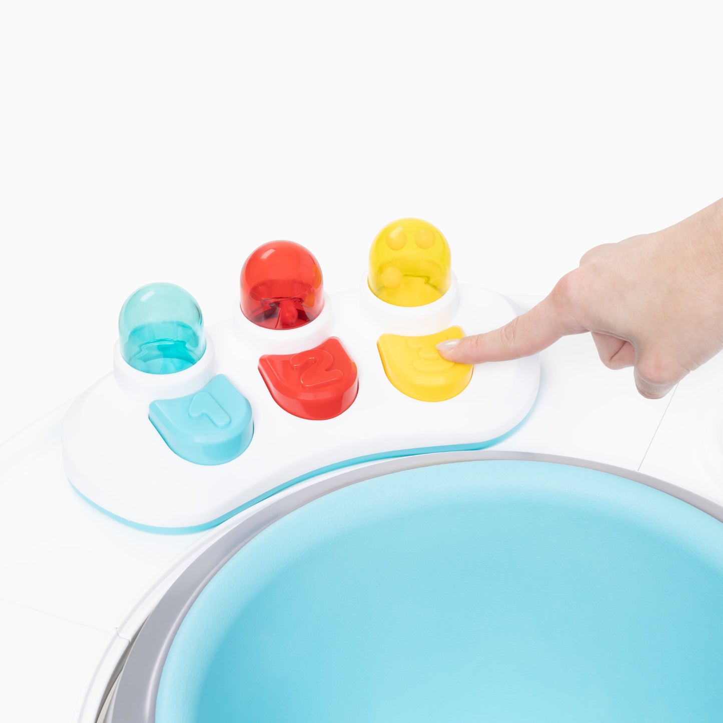 5-in-1 Explore N’ Play Booster Seat – Baby Activity Chair with Developmental Toys
