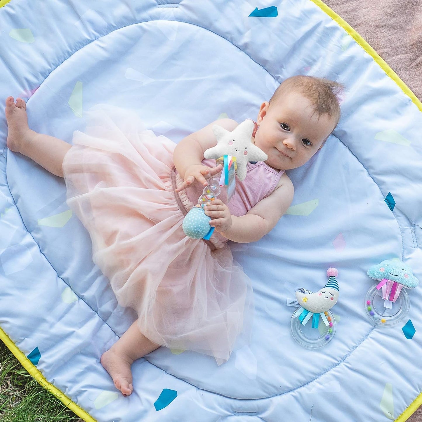 Star Rainstick Rattle – Musical Sensory Toy for Babies & Toddlers