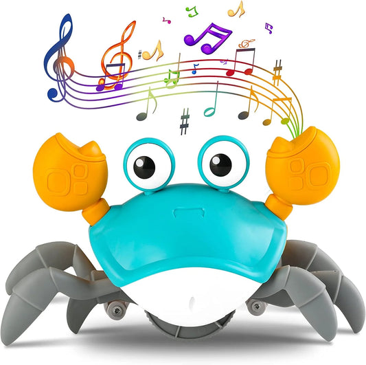 Crawling Crab Baby Toy – Light-Up Electronic Sensory Toy for Toddlers 