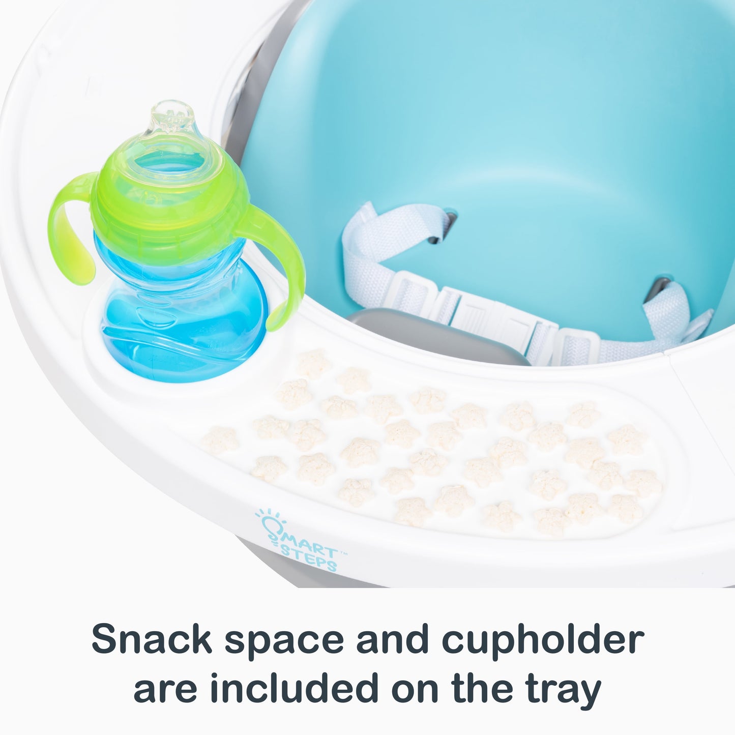 5-in-1 Explore N’ Play Booster Seat – Baby Activity Chair with Developmental Toys