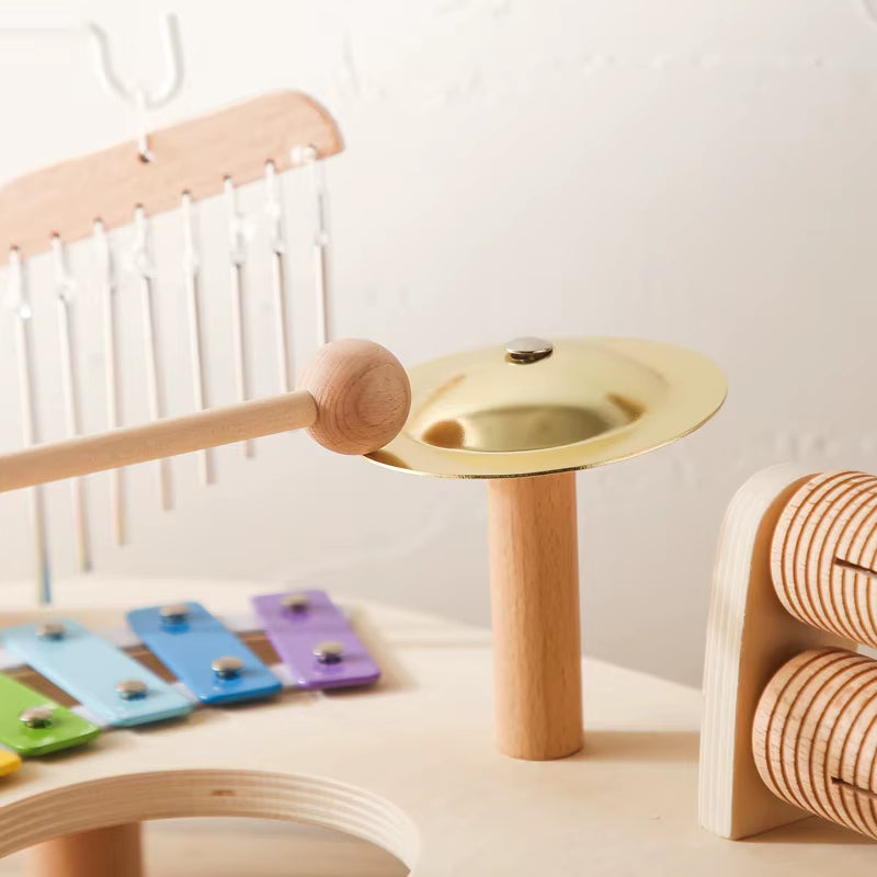 Wooden Aeolian Bells Xylophone – Montessori Musical Toy for Newborns & Toddlers