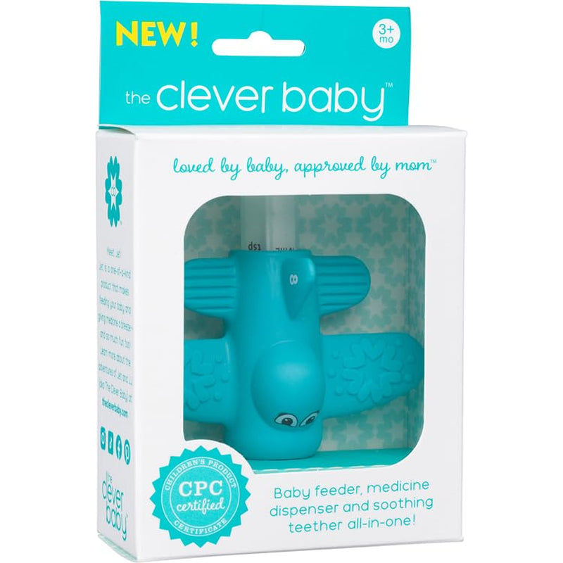 Teether & Medicine Dispenser Duo – Patented 2-in-1 BPA-Free Baby Essential