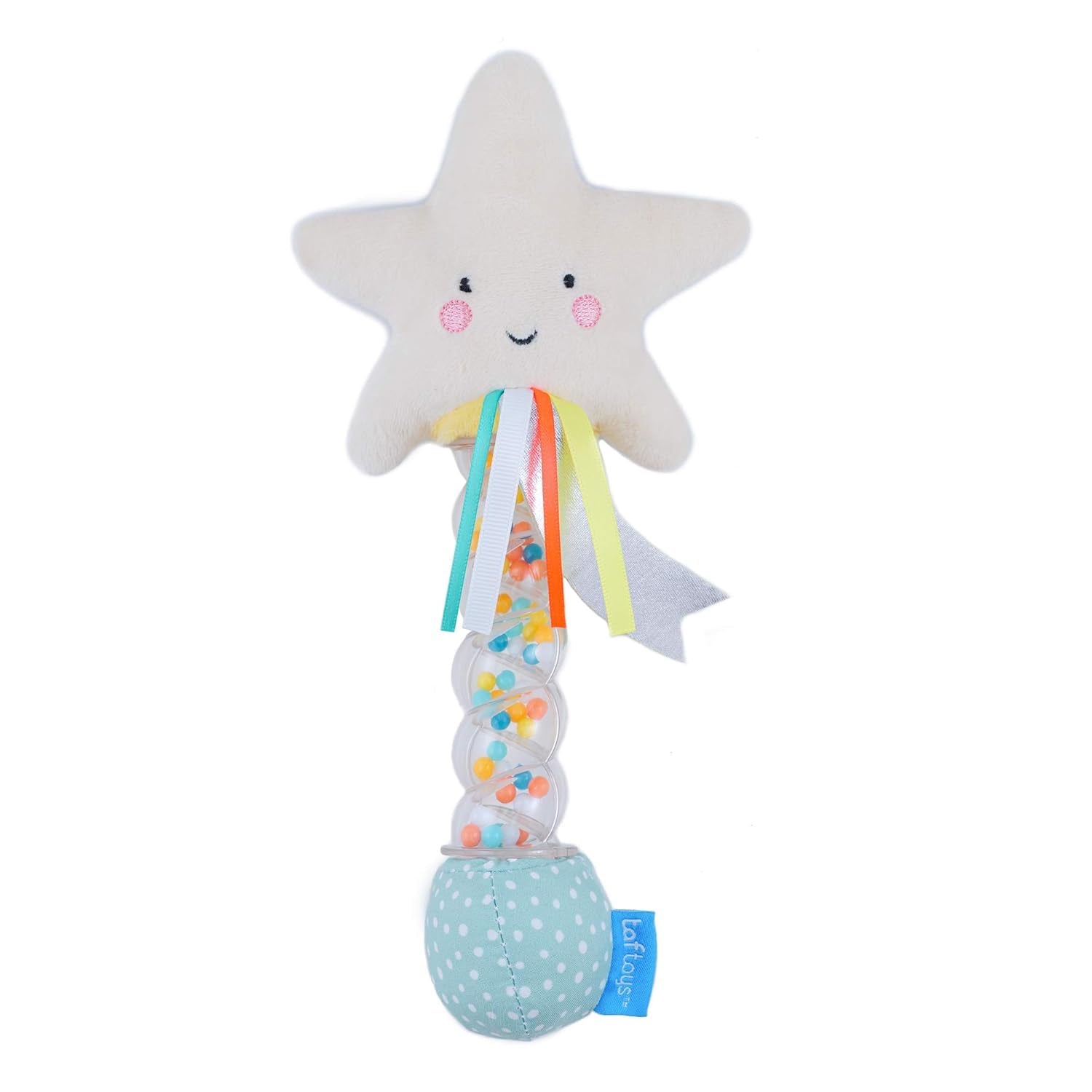 Star Rainstick Rattle – Musical Sensory Toy for Babies & Toddlers
