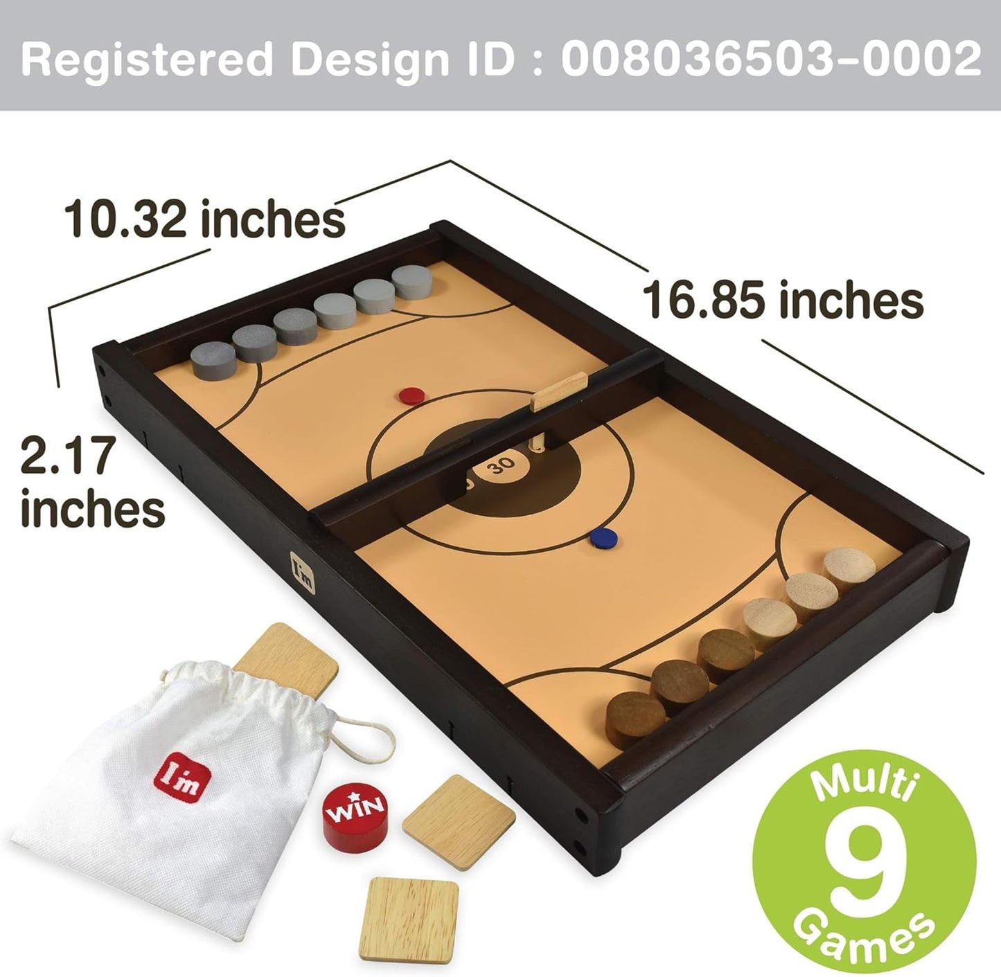 Big Shooz N TOZZ – Portable Wooden Board Games for Kids & Family Play