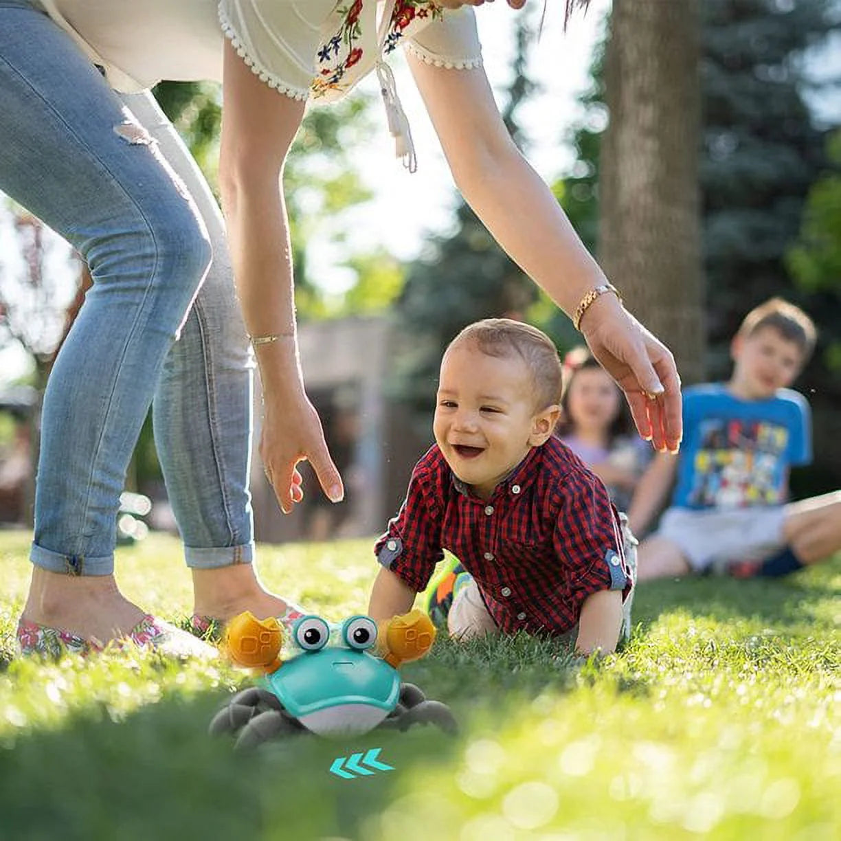 Crawling Crab Baby Toy – Light-Up Electronic Sensory Toy for Toddlers 